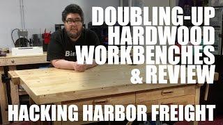 Hacking Harbor Freight: Hardwood workbenches (review)