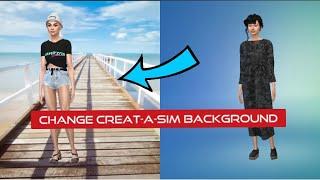 Tip: How to Download + Change Custom Create-A-Sim (CAS) Backgrounds (Link in Description)| Sims 4