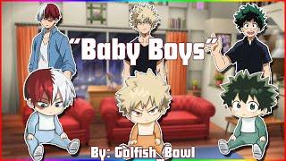 "Baby Boys" Todoroki x Bakugou x Midoriya x Listener ASMR Roleplay |My Hero Academia|