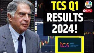 TCS Dividend LIVE News | Q1 Results 2024 | बाजार को कैसे लगे आंकड़ें? | TCS Share Price | CNBC Awaaz