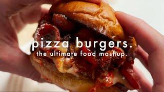 Pepperoni Pizza Burger Recipe