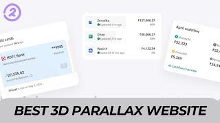 Website 2 || Best 3D websites with parallax scrolling effects in 2025 | #3d #webdevlopment