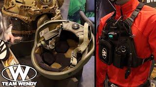 Team Wendy ShotShow 2020 - Cloud Line Helmet Liner, Rail 3.0, Radio Rig