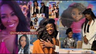 Thanks Team Twirl: Kenya Moore & Adorable Brooklyn Successful Book Signing Ft. Her Return To DWTS...