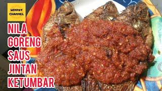 RESEP NILA GORENG SAUS JINTAN KETUMBAR || FRIED TILAPIA WITH CUMIN AND CORIANDER SAUCE