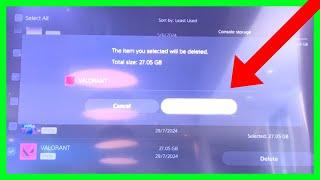 How to Delete Valorant on PS5 (NEW UPDATE in 2024)