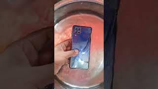 Galaxy F62  The Best Model Waterproof test # Short video