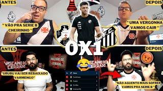 VASCAINOS SE PREOCUPARAM COM O FLAMENGO E ESQUECEU DO PRÓPRIO TIME  KK- VAMOS RIR - VASCO 0X1 SANTOS