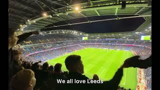 Leeds fans singing after 7-0 