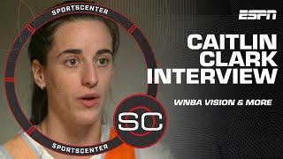 Caitlin Clark Interview: Chemistry with Fever teammates, rookie season & WNBA vision | SportsCenter