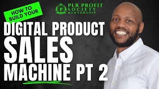 How To Build a Passive Income Machine | Live Sales Funnel Build For Digital Product Profits pt 2