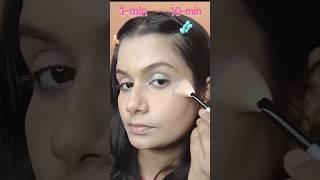 #1-min 10-min makeup look#shorts #tyshorts#shortsfeed#shortsvideo#makeup