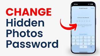 How to Change Hidden Photos Password in iPhone