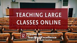 Teaching Large Classes Online