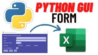 Create A Data Entry Form Using Python PySimpleGUI