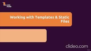 Templates & Static Files | Python Django - The Practical Guide