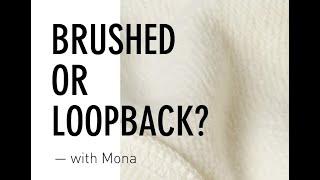 Brushed Fleece or Loopback Fleece? | Merz b. Schwanen