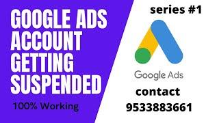 Google Ads account Suspended problem 100% Working Solution suspended for circumventing systems