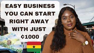 How to start a Business with 1,000 Cedis in  Ghana | 2023 Business Lessons