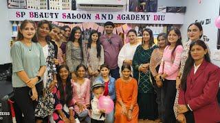 1 years celebration @sp beauty saloon and acedmy diu