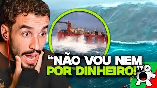 AS MAIORES ONDAS JA CAPTURADAS POR CÂMERA! | REACT FALA SÉRIO