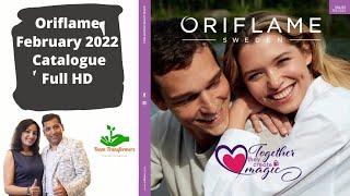 Oriflame February 2022 catalogue , Unboxing Oriflame catalogue February 2022, Full HD, C02 2022