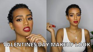 VALENTINES DAY MAKEUP ️ CHIT CHAT GRWM