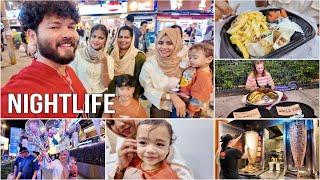 MY CUTE FAMILY  | Nightlife In KL Malaysia  | Mashura | Basheer Bashi | Suhana