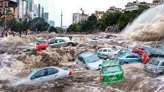 Turkey Right Now! Historic Flooding hits Istanbul, heavy rain flooded streets and homes