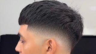 HOW TO DO A DROP FADE   STEP BY STEP EASY BARBER TUTORIAL 