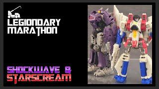 Bumblebee Core Class Shockwave & Starscream | Transformers Studio Series | Legiondary Marathon S5E12