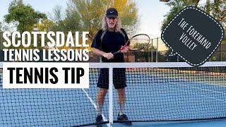 One Minute Tennis Tip - Forehand Volley