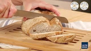 Pane e focaccia senza glutine e lattosio - trailer video ricetta Nutrifree