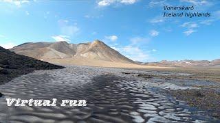 Iceland Secret Geothermal Valley | POV | Virtual Trail Running | Treadmill Scenery | GoPro Hero 8