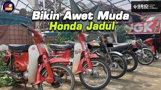 Bengkel Spesialis Restorasi Motor Honda Jadul, Jadi Muda Lagi | GridOto News