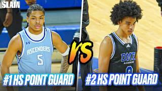 The TOP 2 POINT GUARDS in HS Matched Up!  Darius Acuff  Mikel Brown!