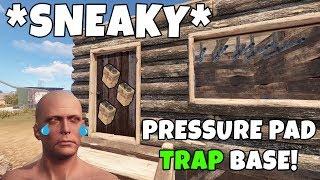 RUST | PRESSURE PAD TRAP BASE Turns Kids into SALTY Raiders !