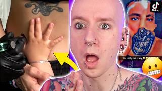 Scratcher Tattoo "Artist" Went WAY TOO FAR! | New Tattoo TikTok Fails 22 | Roly