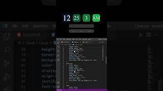 How To Make  digital Clock wtih Alarm with html css javascript