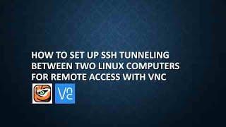 How to Set Up SSH Tunneling Between Two LINUX Computers for Remote Access with VNC