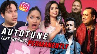 This is what makes the Indian Music Industry DIFFERENT | Latinos React to Singers without Auto-tune