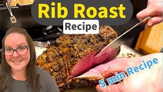 The BEST Rib Roast Recipe | Carnivore - Keto Recipes