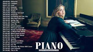 Top 30 Piano Covers of Popular Songs 2022 - Best Instrumental Music For Work, Study, Sleep