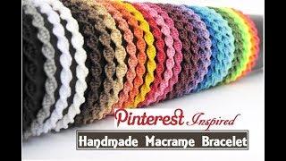 How To Make Macrame Bracelets | DIY | Handmade Jewellery Ideas | Thread Bracelet |Creation&you