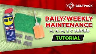 BestPack Tutorial: Daily/Weekly Maintenance for a BestPack Carton Sealers