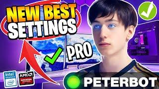 Peterbot’s NEW INSANE Fortnite Settings REVEALED! (Chapter 6 Pro Tips) *2025*