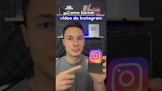 Como baixar vídeo do Instagram #dicas #truques #instagram #dicasdecelular #baixarvideos