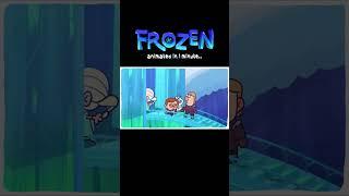 Frozen in ONE MINUTE #shorts