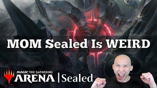 MOM Sealed Is WEIRD | March of the Machine Sealed | MTG Arena