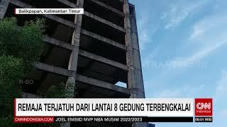 REMAJA TERJATUH DARI LANTAI 8 GEDUNG TERBENGKALAI | REDAKSI PAGI (04/05/23)